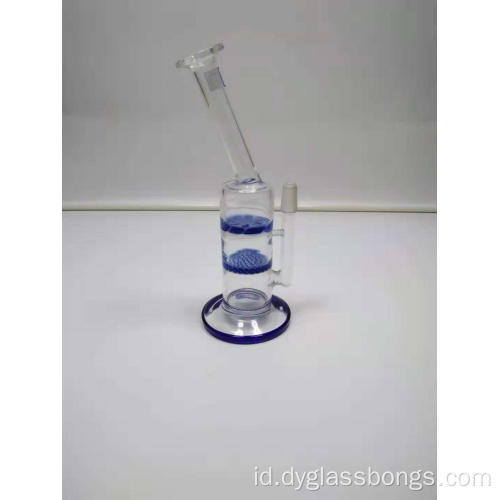 Bong Kaca Mini dengan Honeycomb dan filter Turbin